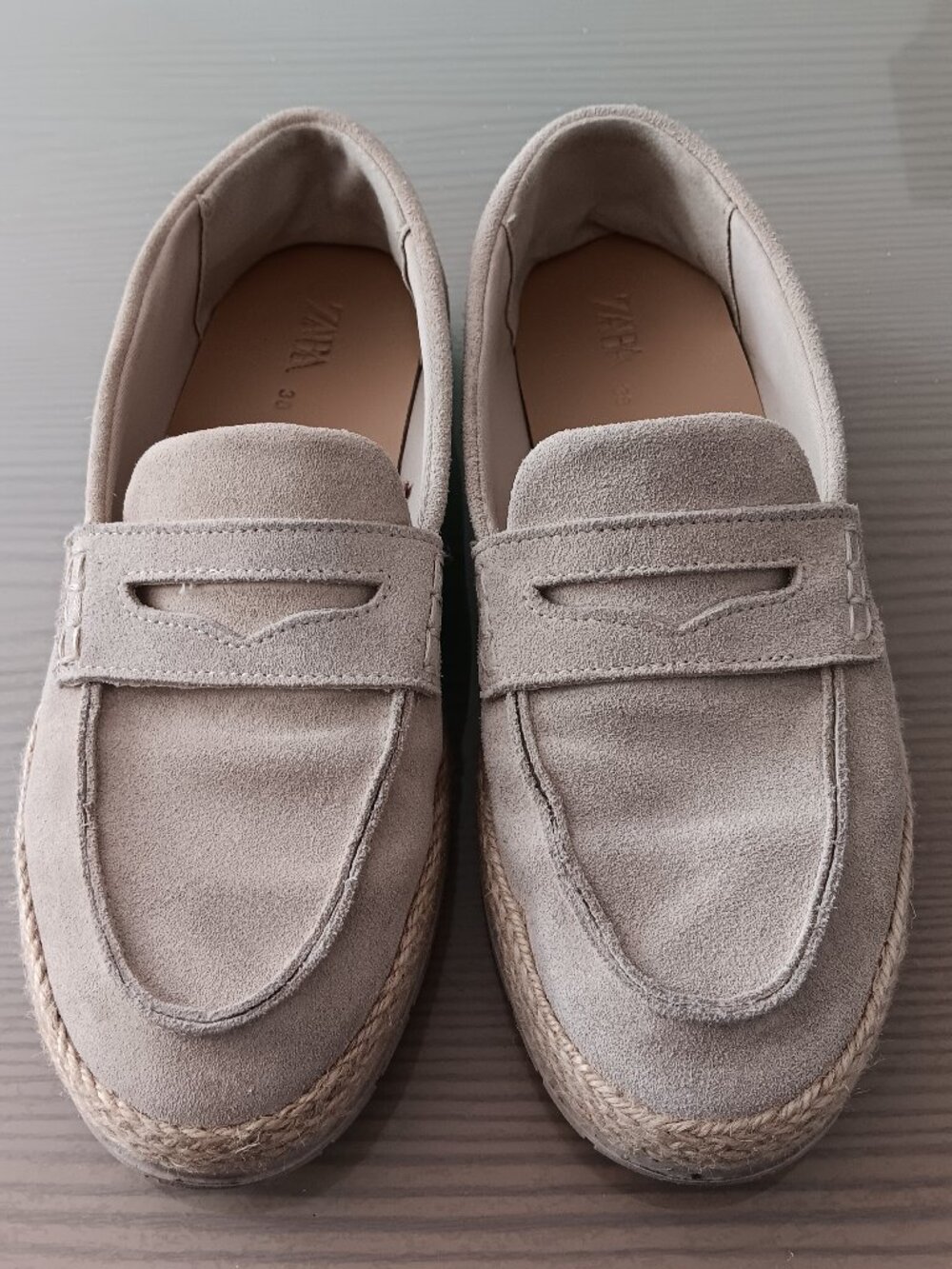 Zara loafer style shoes for women